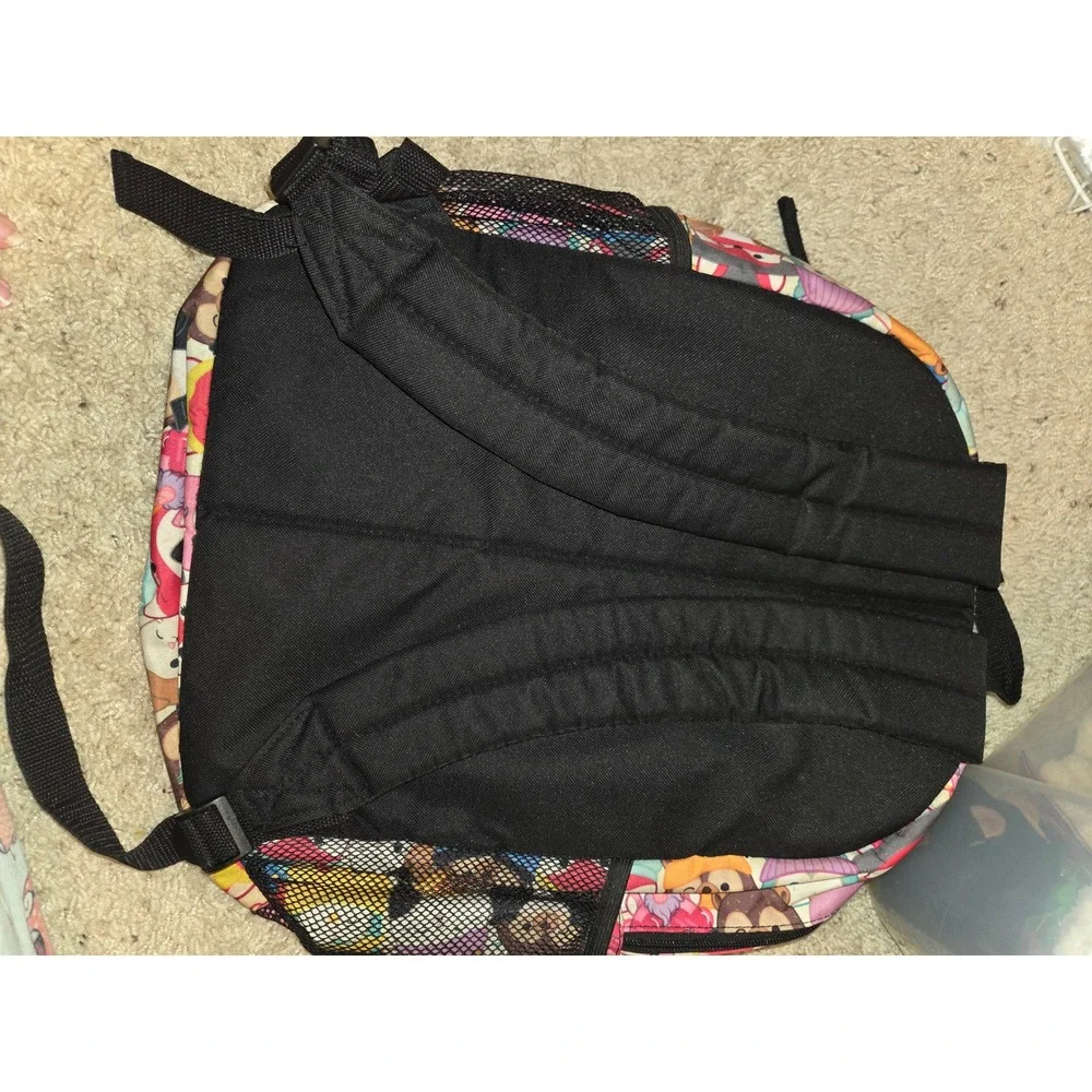 Squishmallows All Over Print Backpack Multi Color Character School Bag Kellytoy